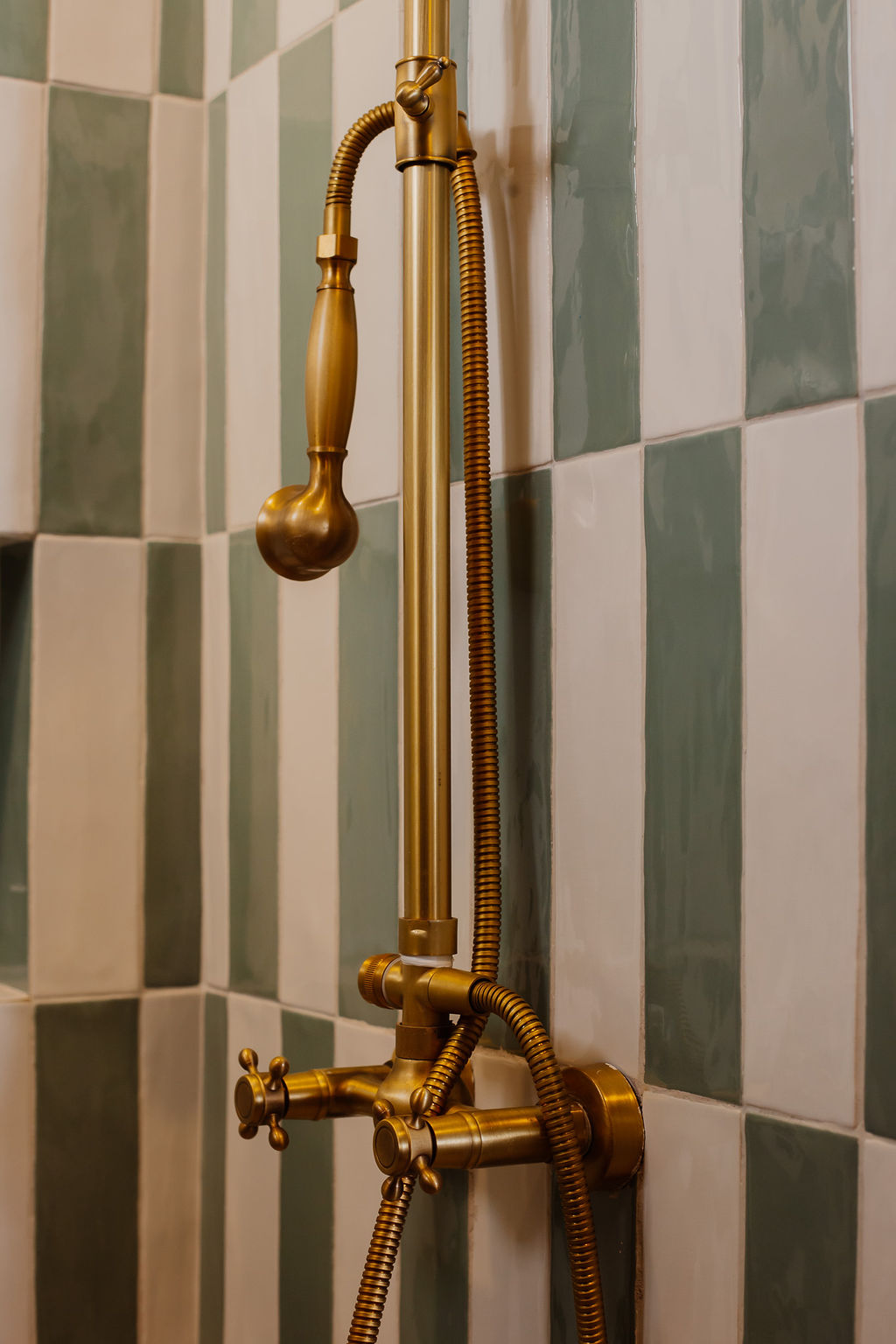 The Green Room, a gut-renovated bathroom in Highlands, Denver