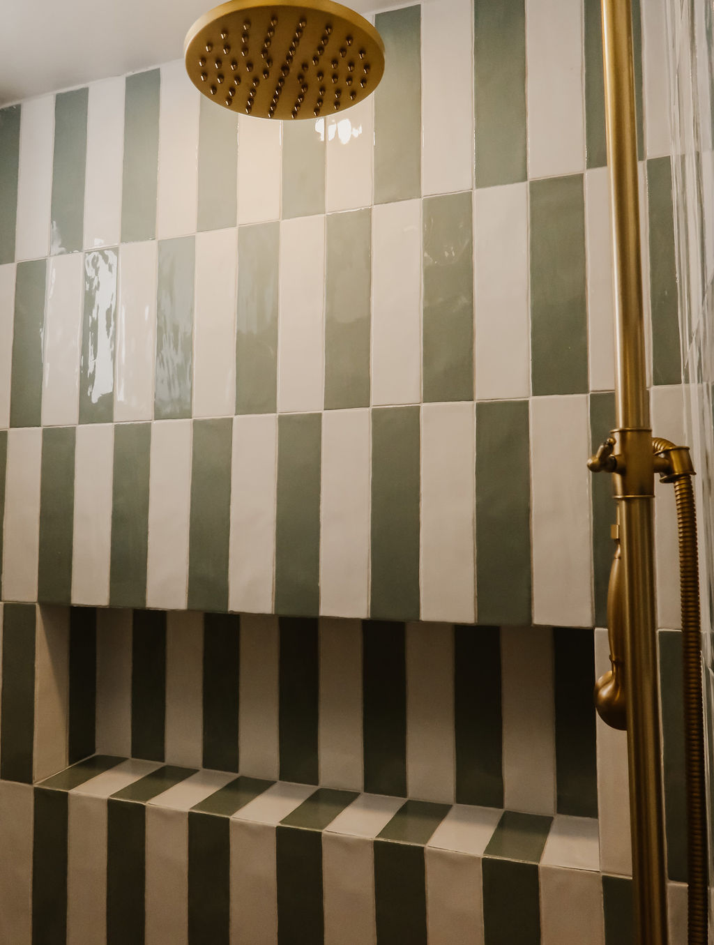 The Green Room, a gut-renovated bathroom in Highlands, Denver